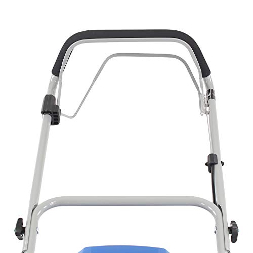 Hyundai 196cc Petrol Lawnmower, 20" 51cm 4 Stroke, Self Propelled Lawn Mower, Easy Starting with Six Cutting Heights, 70L Grass Bag & 3 Year Warranty