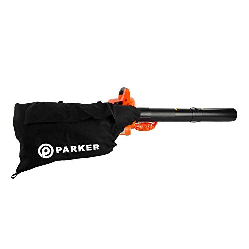Parker PBV-2600 26cc 3 in 1 Petrol Leaf Blower, Vacuum, Mulcher & Shredder