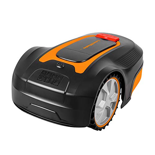 Lawnmaster L10 Robot Lawnmower 20V Max | Auto Charging Robotic Lawn Mower with 2.0Ah Lithium-Ion Battery for Lawns up to 400m² | 18cm Cut Width & 20-60mm Cutting Heights