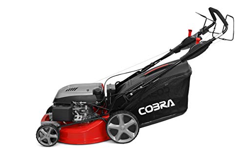 Cobra MX484SPCE 48cm (19in) Petrol Lawnmower with 4 Speed Drive, Electric push button start system