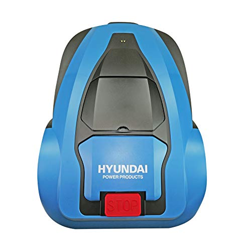 Hyundai Robot Lawnmower, 625sq Metre, Smart Mowing Functionality Robot Mower with 2 Year Warranty