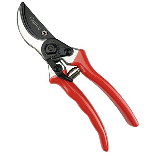 gonicc 8" Professional Secateurs Sharp Bypass Pruning Shears (GPPS-1002), Tree Trimmers Secateurs,Hand Pruner, Garden Pruner, Gardening Scissors, Bonsai Tools