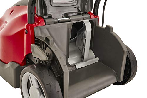 Mountfield Princess 34 Electric Lawnmower, 34cm cutting width, 1400W, Up to 50m², Includes 35L grass collector