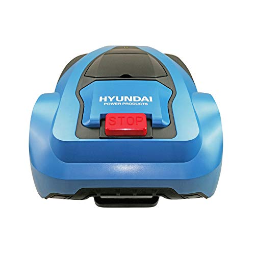 Hyundai Robot Lawnmower, 625sq Metre, Smart Mowing Functionality Robot Mower with 2 Year Warranty