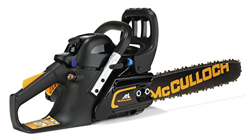 McCulloch CS 35S Petrol Chainsaw: 35cc, 14 Inch Bar Length, 52 Drive Links, Anti-Vibration System, Low Weight, Fully Assembled