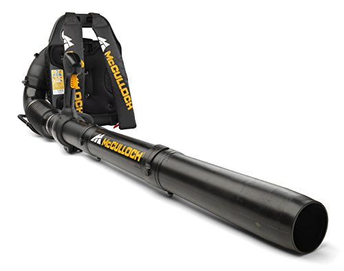 McCulloch GB 355 BP Backpack Leaf Blower: 1500 W Engine Power, 46cc, 355 Km/h Blow Speed, Variable Speed, Full Anti-Vibration System, Cruise Control, with Backpack Included