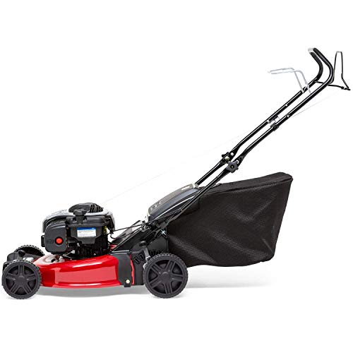 Sprint 460SP Self-Propelled Petrol Lawn Mower 46cm (18"), Briggs & Stratton 500E Series 140cc Engine, Dark Red