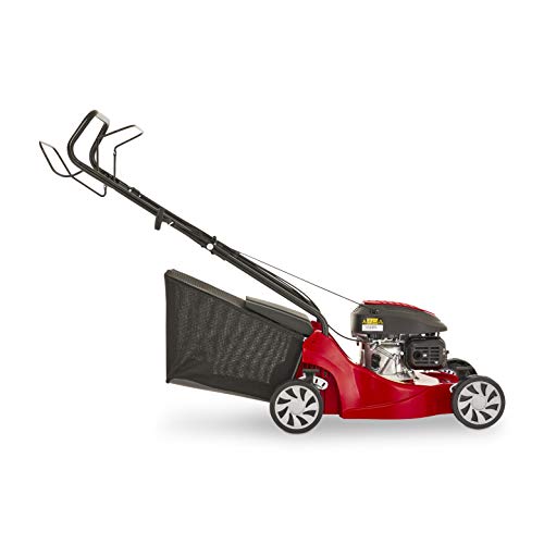 Mountfield SP41 Petrol Lawnmower, Self-Propelled, 39cm cutting width, 123cc ST120 Autochoke petrol engine, Up to 250m², Includes 40L Grass Collector