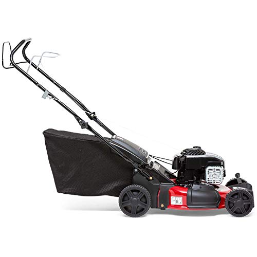 Sprint 460SP Self-Propelled Petrol Lawn Mower 46cm (18"), Briggs & Stratton 500E Series 140cc Engine, Dark Red
