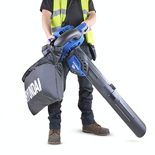 Hyundai 3-in-1 Petrol Leaf Blower, Garden Vacuum & Shredder, 26cc 2-Stroke with 3 Year Warranty