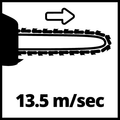 Einhell 4501720 GH-EC 2040 2000W Electric Chainsaw with Tool-Free Chain Tensioning, Black, Red, 27.5 cm*53.0 cm*21.5 cm