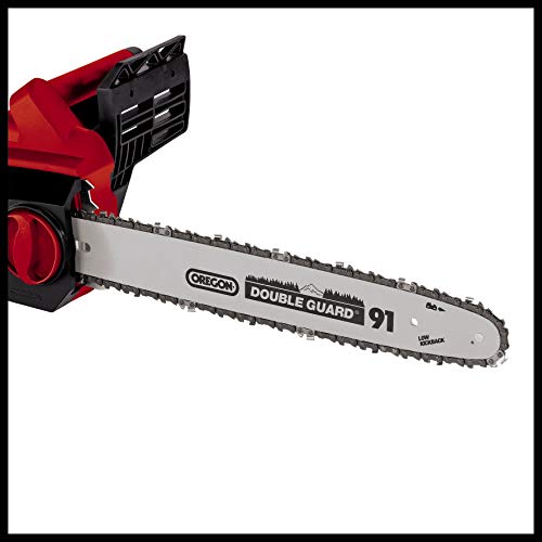 Einhell 4501720 GH-EC 2040 2000W Electric Chainsaw with Tool-Free Chain Tensioning, Black, Red, 27.5 cm*53.0 cm*21.5 cm