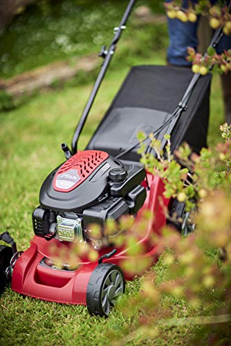 Mountfield HP41 Petrol Lawnmower, Hand-propelled, 39cm cutting width, 123cc ST120 Autochoke petrol engine, Up to 250m², Includes 40L grass collector