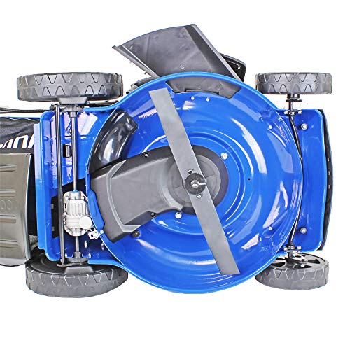 Hyundai Self Propelled Petrol Mower, 20"/51cm, 196cc Electric-Start Petrol Lawnmower with 3 Year Warranty