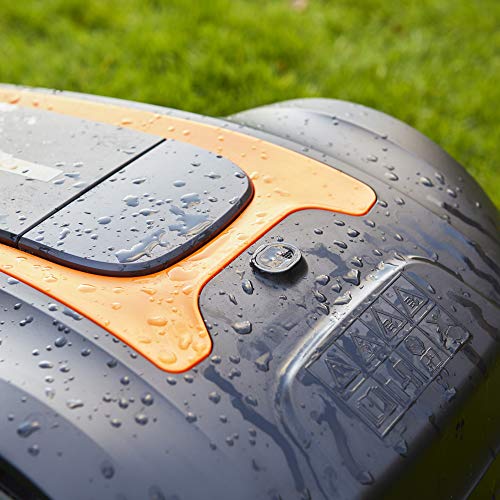 Lawnmaster L10 Robot Lawnmower 20V Max | Auto Charging Robotic Lawn Mower with 2.0Ah Lithium-Ion Battery for Lawns up to 400m² | 18cm Cut Width & 20-60mm Cutting Heights