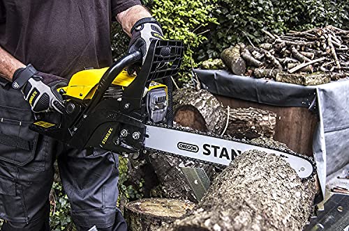 STANLEY SCS-52 Jet 52cc 18' Petrol Chainsaw, Yellow