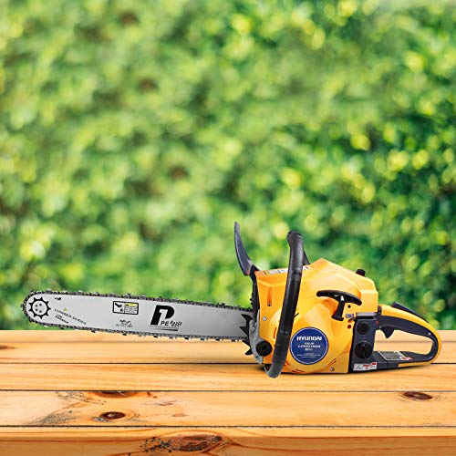 P1PE 62cc Petrol Chainsaw, 2 Year Year Warranty, 20-Inch Cutting Bar, 2 Chains, Carry Bag, Chain File & Fuel Mixing Bottle, Chainsaw Petrol, 2 Stoke Chainsaw, Multi-Tool Kit, Wood Saw, Tree Saw
