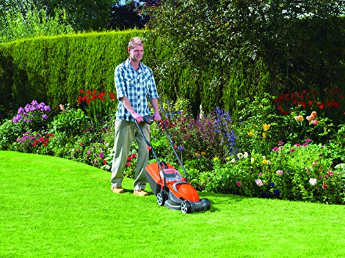 Flymo Chevron 32 V Electric Wheeled Lawn Mower, 1200 W, Cutting Width 32 cm