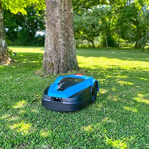 Hyundai Robot Lawnmower, 625sq Metre, Smart Mowing Functionality Robot Mower with 2 Year Warranty