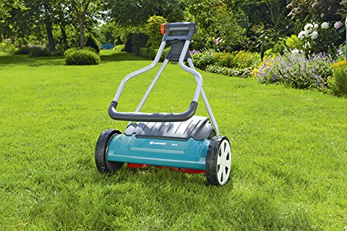 GARDENA Comfort reel mower 400 C: Hand lawn mower with 40 cm working width of up to 250 m² lawn blade roll made of quality steel, non-contact cutting technique (4022-20)