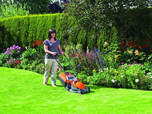 Flymo Chevron 32 V Electric Wheeled Lawn Mower, 1200 W, Cutting Width 32 cm
